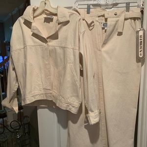 Vintage Hamilton Skirt and Jacket Set Mixed Sz 6/8